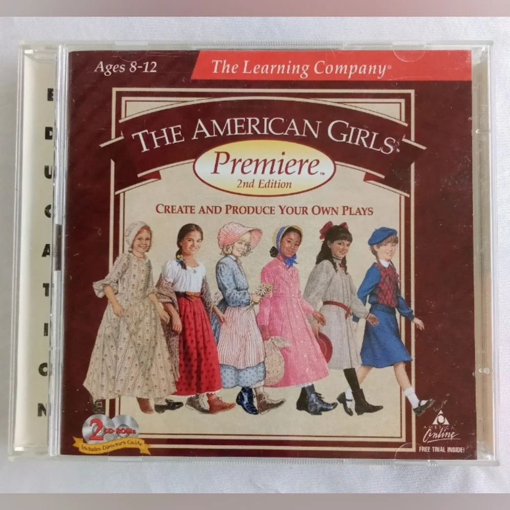 The American Girls Premiere 2nd Edition Education Video Game for Windows PC